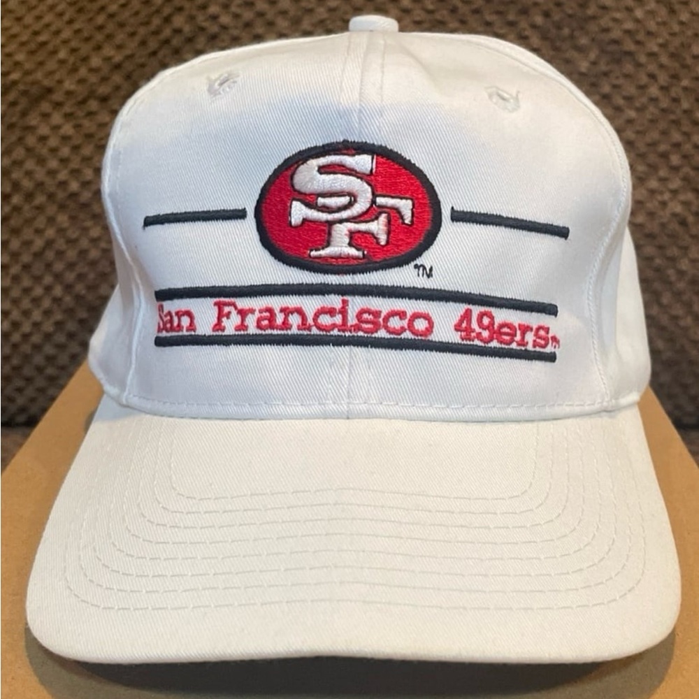 The Game White and Red 49ers Hat